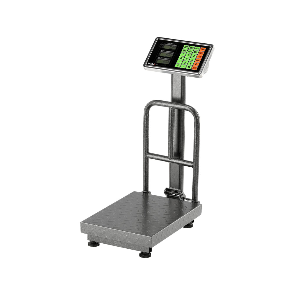 Електронна платформена везна YATO, 150 кг / 50 г