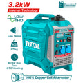 Инверторен бензинов генератор TOTAL INDUSTRIAL, 3.3 kW