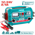 Зарядно за акумулатор TOTAL, 12V / 24V - 28 / 180 Ah - 9A / 4A