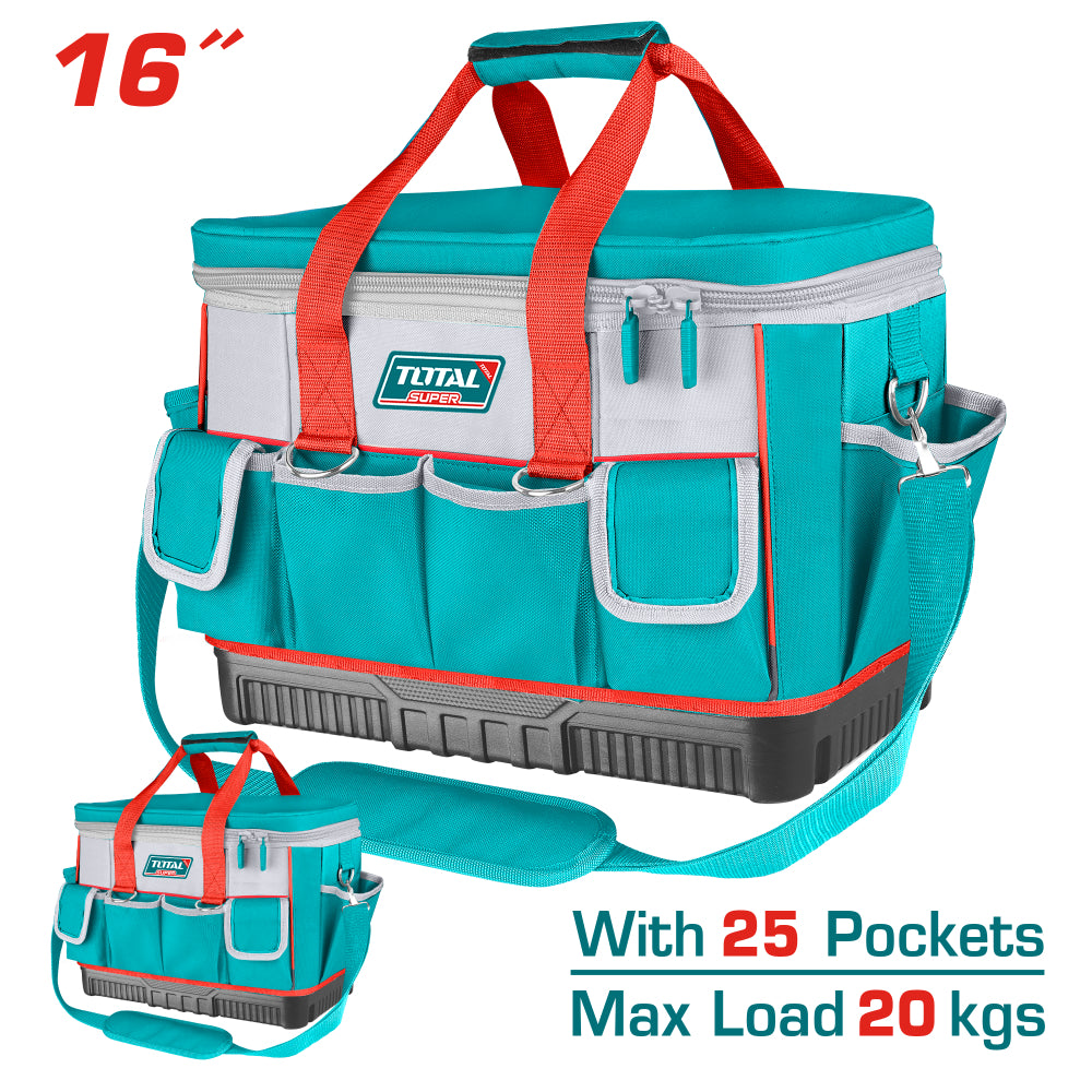 Чанта за инструменти TOTAL INDUSTRIAL, 20 кг, 45 см