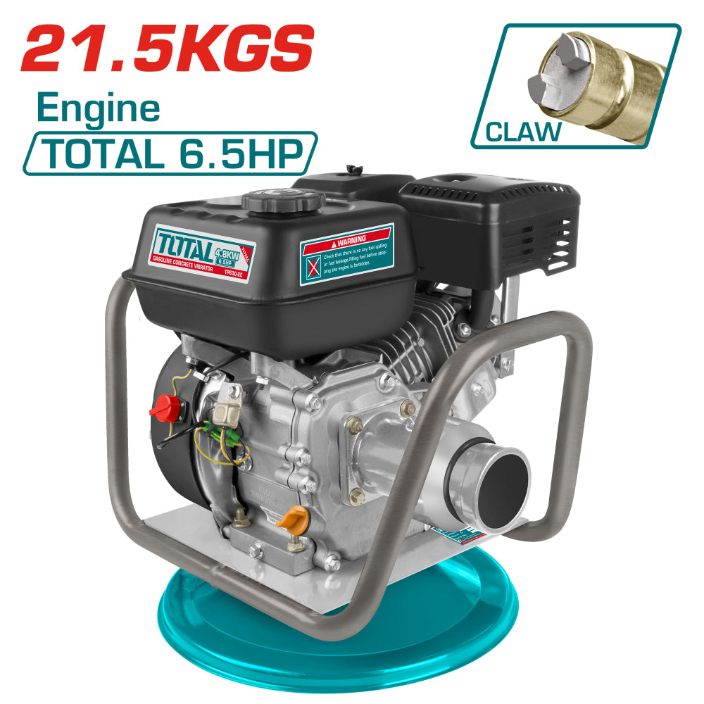Бензинов вибратор за бетон TOTAL, 4.8 kW