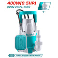 Потопяема помпа за чиста вода TOTAL, 400 W, 117 L/mim , 1"