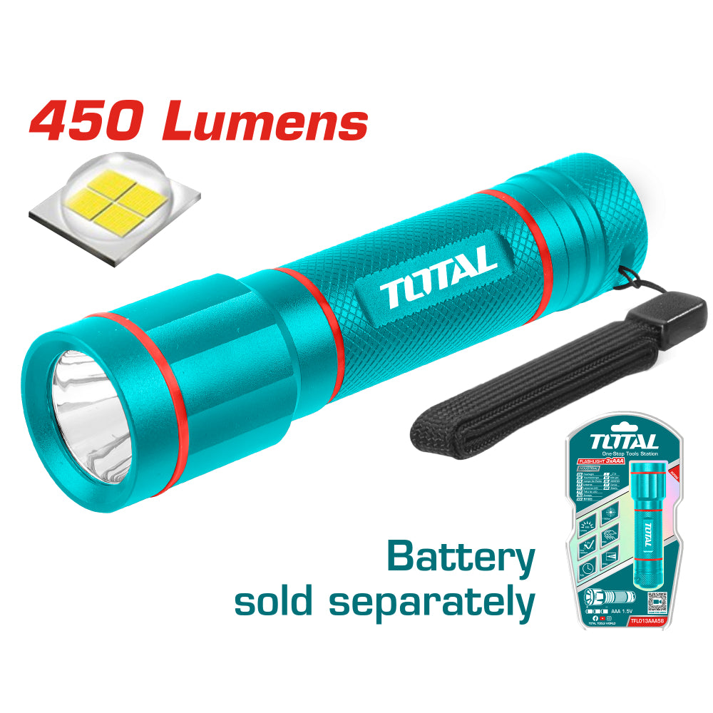 Джобно фенерче TOTAL INDUSTRIAL, 250 lm, 34 x 136 мм