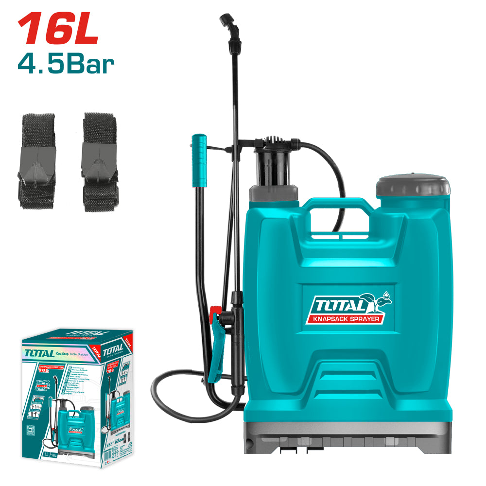 Градинска пръскачка TOTAL, 16 L, 4.5 Bar
