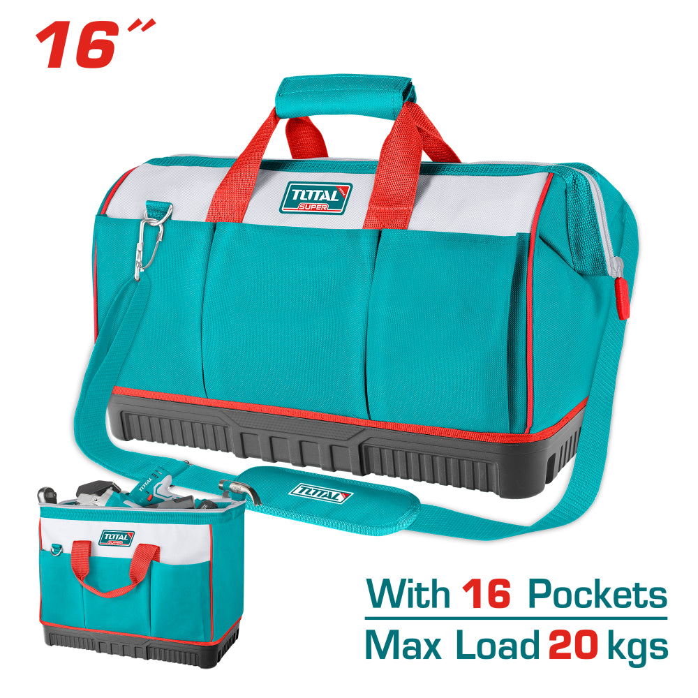 Чанта за инструменти TOTAL INDUSTRIAL, 20 кг, 40 см
