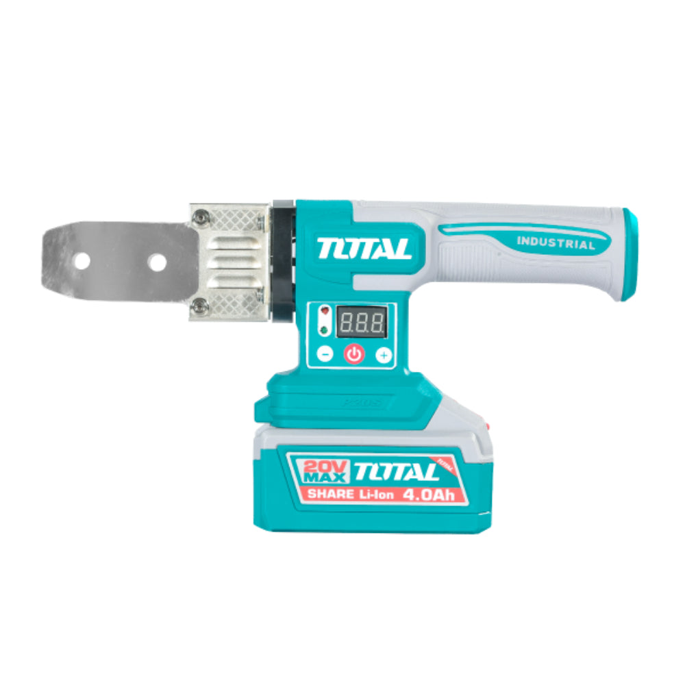 Акумулаторен поялник за полипропилен TOTAL, Ф 20 - 32 мм, 2 x 4 Ah