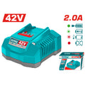 Зарядно устройство за Li-Ion батерии TOTAL INDUSTRIAL, 42 V, 2 A