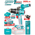 Акумулаторен ударен безчетков винтоверт TOTAL TIDLI209685, 20 V, 96 Nm, 2 x 4 Ah