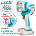 Акумулаторна LED работна лампа TOTAL INDUSTRIAL, 20 V, 22.5 W, 2500 lm, без батерия