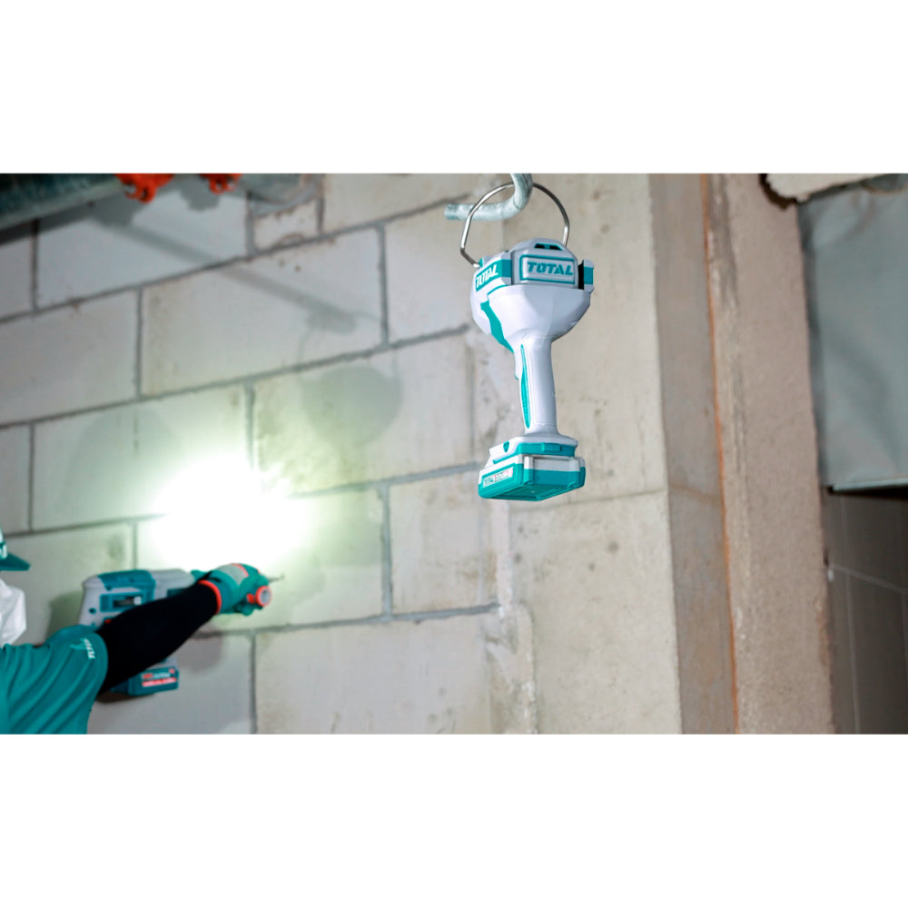 Акумулаторна LED работна лампа TOTAL INDUSTRIAL, 20 V, 22.5 W, 2500 lm, без батерия