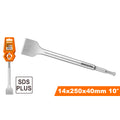 Длето за плочки RICOTA, SDS Plus, Ф 14 x 250 x 40 мм