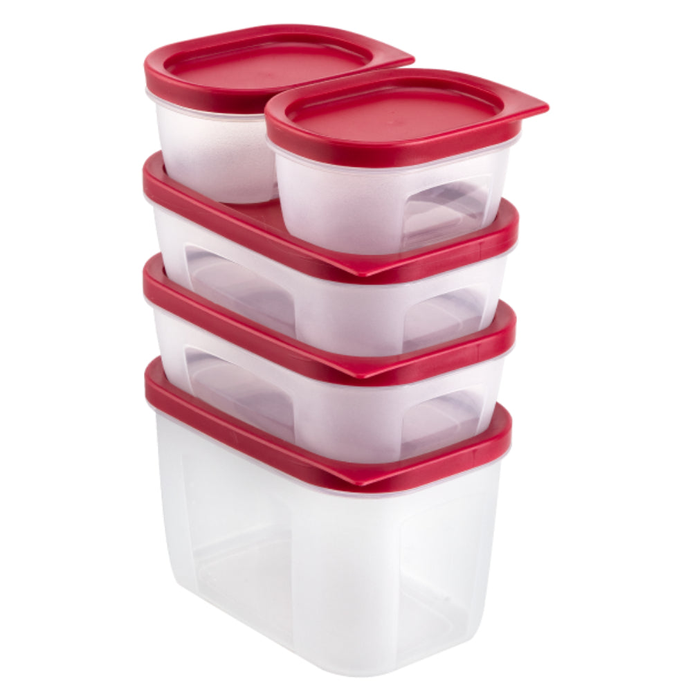 Комплект кутии за храна DECAKILA, BPA free, 5 части