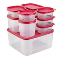 Комплект кутии за храна DECAKILA, BPA free, 10 части