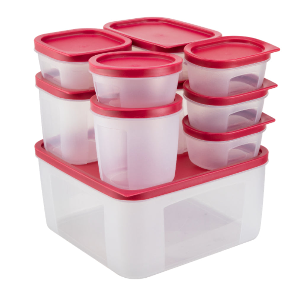 Комплект кутии за храна DECAKILA, BPA free, 10 части