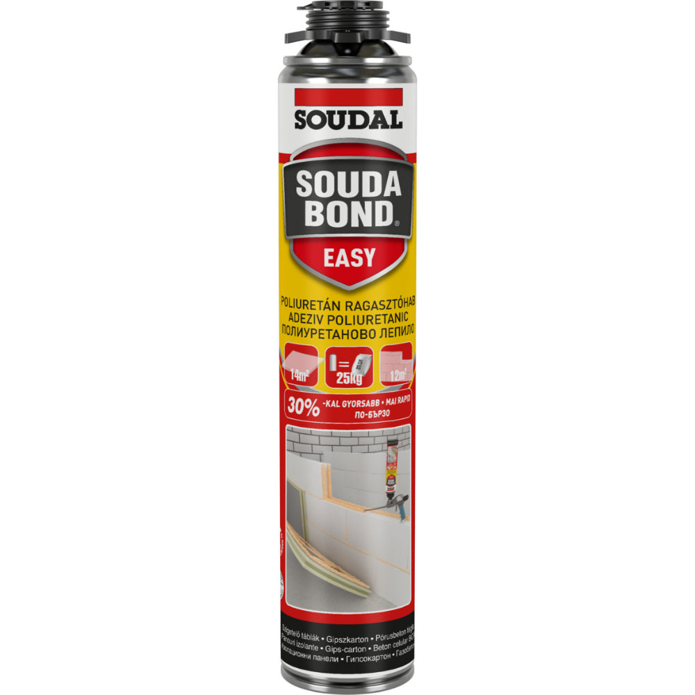 Лепило за изолации SOUDAL, Sudabond Easy, 750 ml, пистолетно