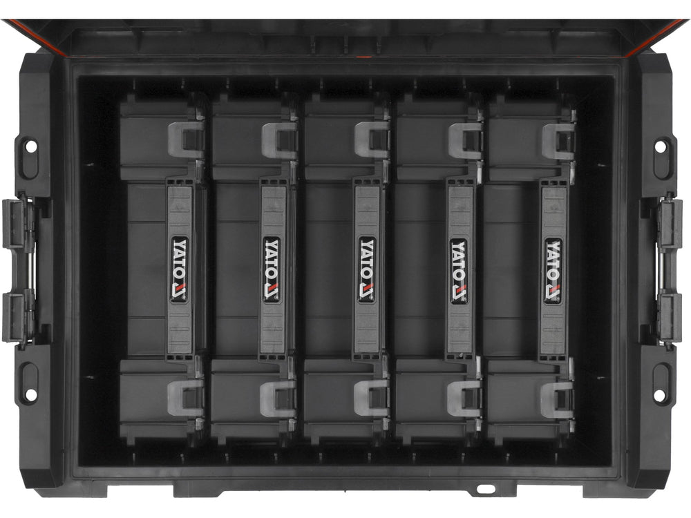 Кутия за инструменти с органайзери YATO, 240 х 450 х 320 мм
