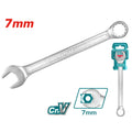 Ключ звездогаечен TOTAL Industrial, CrV, SW 7 x 110 мм
