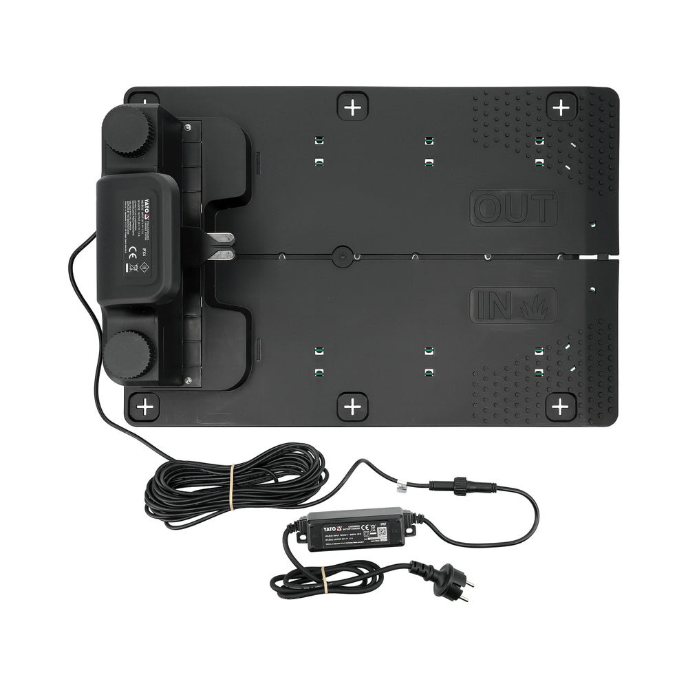 Косачка робот YATO YT 852093, 20 V, 5 Ah, 1000 м², 180 мм