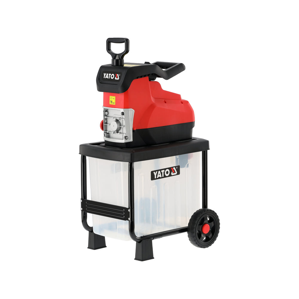 Електрическа безшумна дробилка за клони YATO, 2800 W