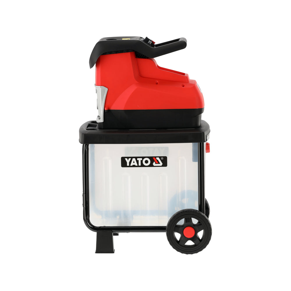 Електрическа безшумна дробилка за клони YATO, 2800 W