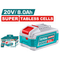 Акумулаторна батерия TOTAL INDUSTRIAL, Li-Ion, 20 V, 8.0 Ah