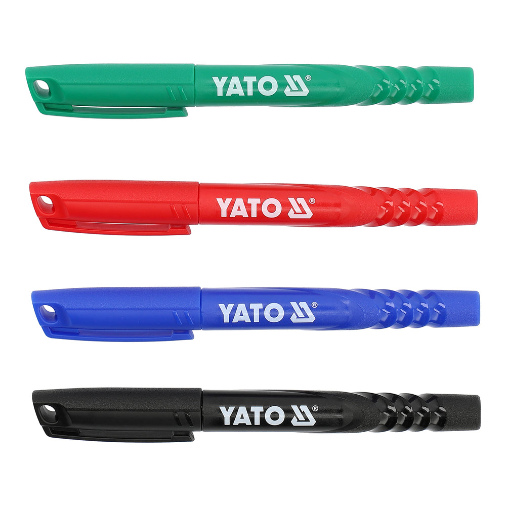 Комплект маркери YATO, 4 броя