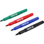 Комплект маркери YATO, 4 броя