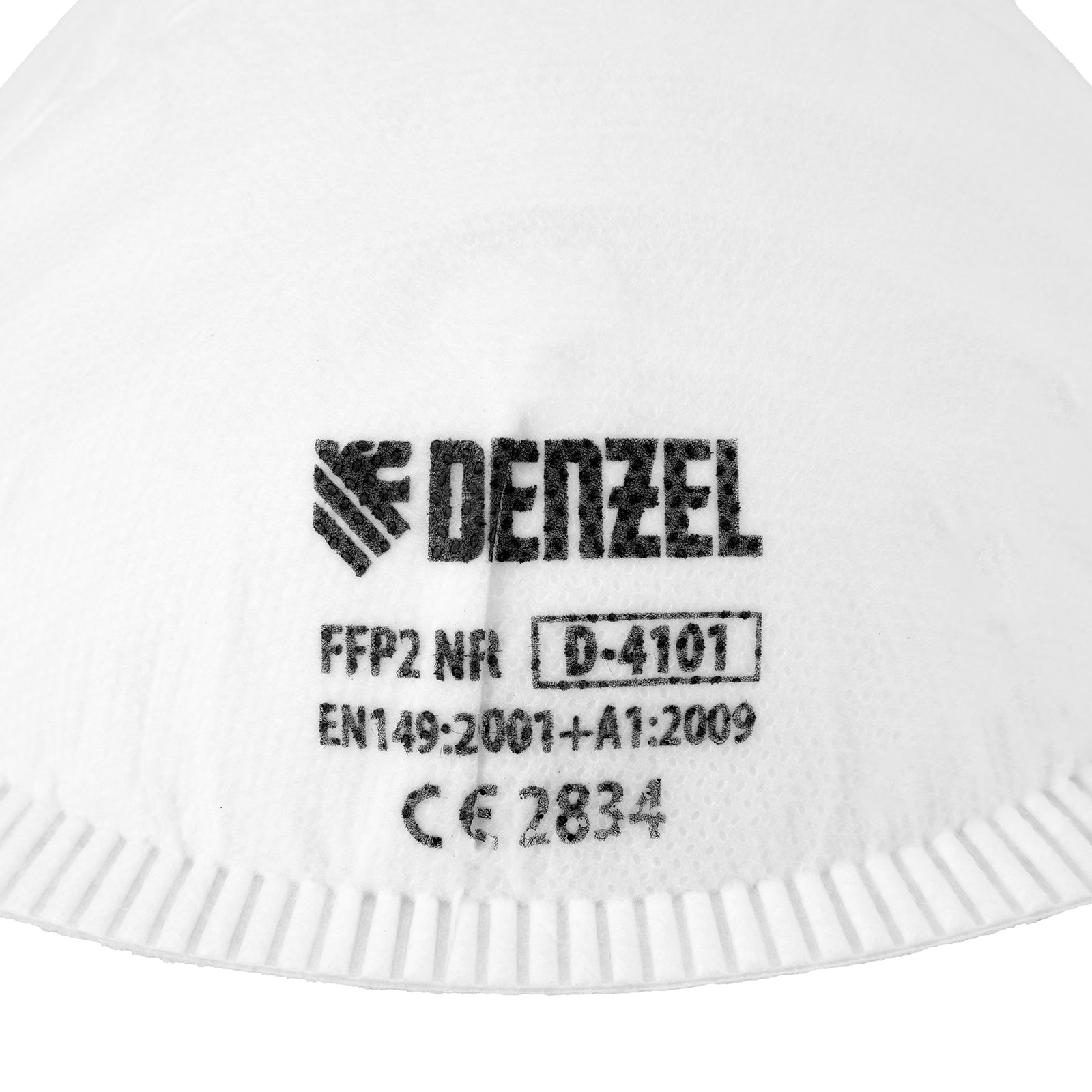 Полумаска, филтърна FFP2 NR, без клапан, модел D-4101, 5 бр. Denzel