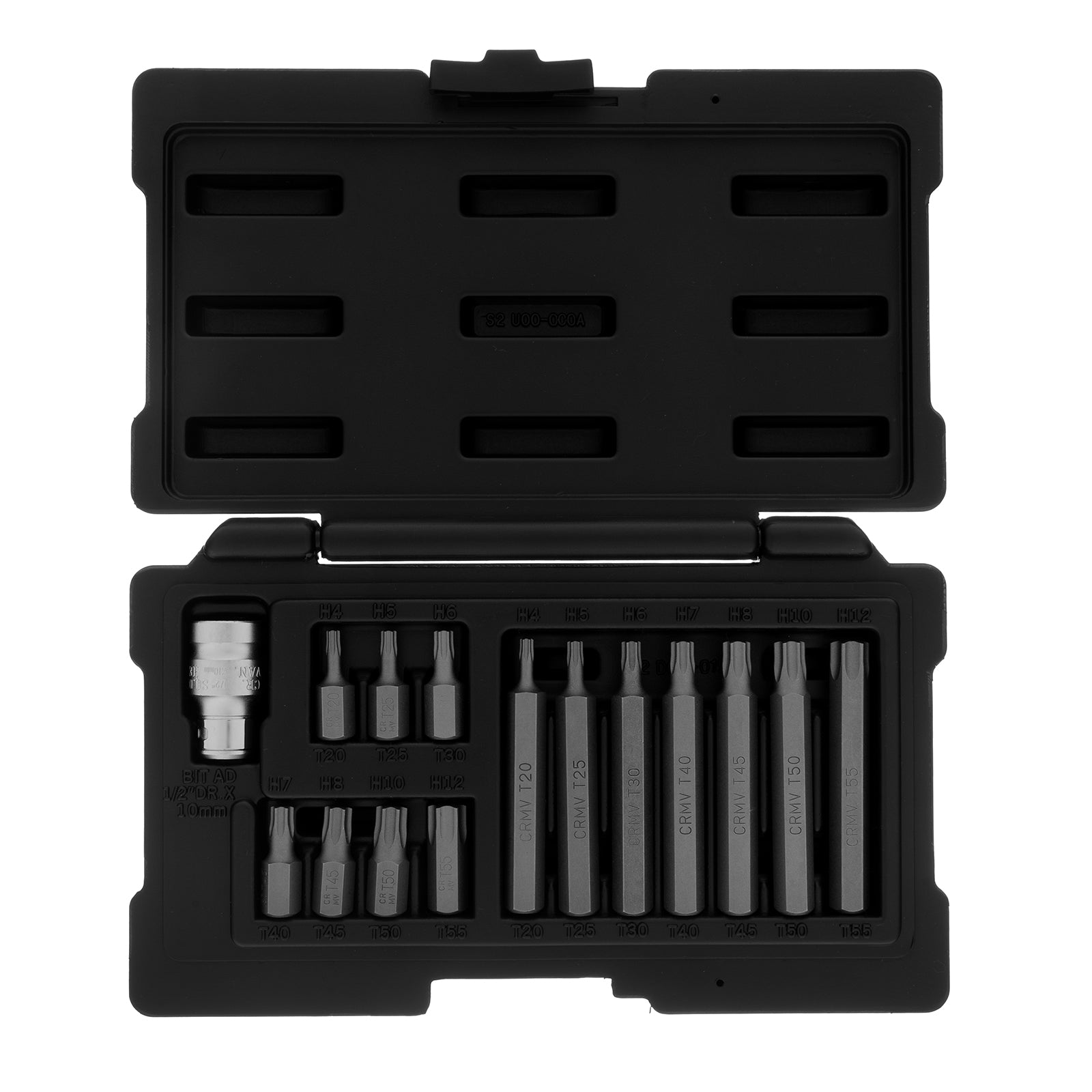 К-т битове TORX, шестостенна опашка, 10 мм, CrV, 15 бр.  STELS