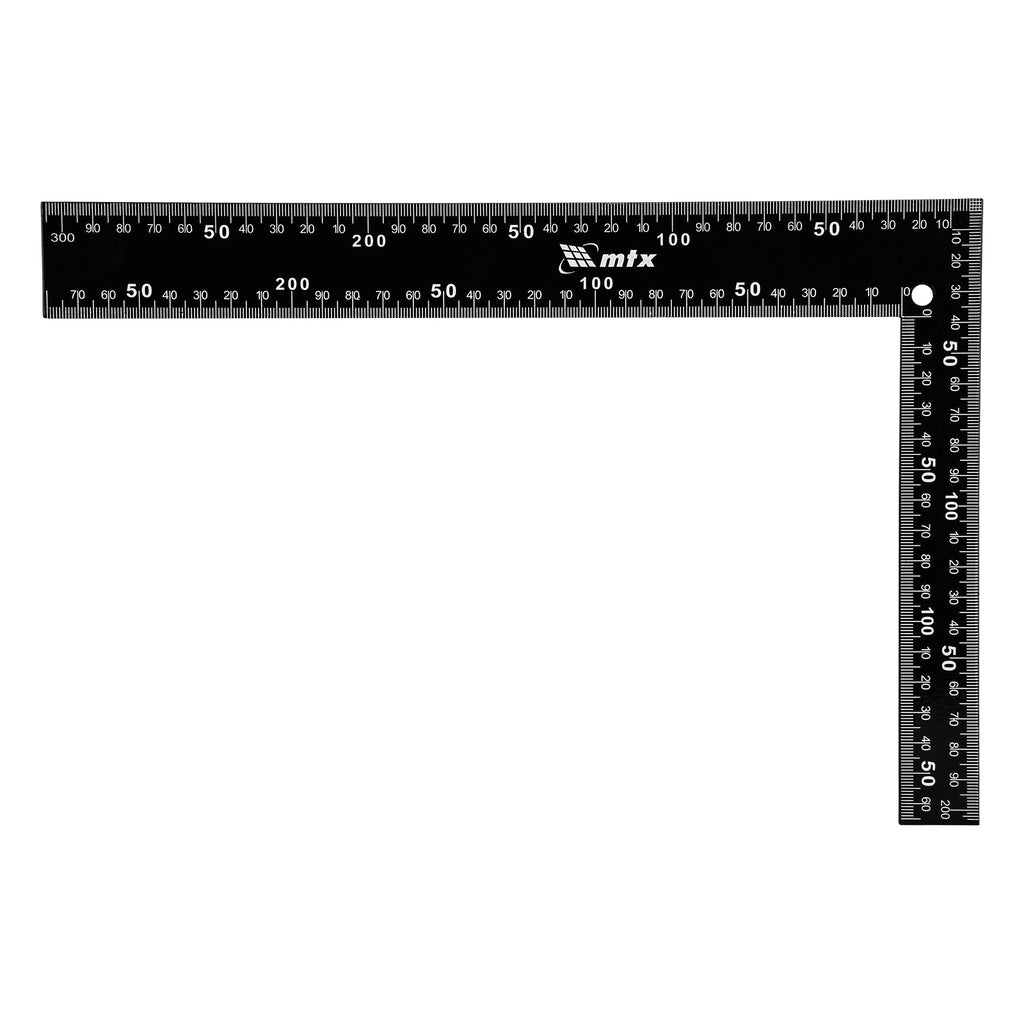 Ъгъл прав, 300 мм, метален, монолитен MTX