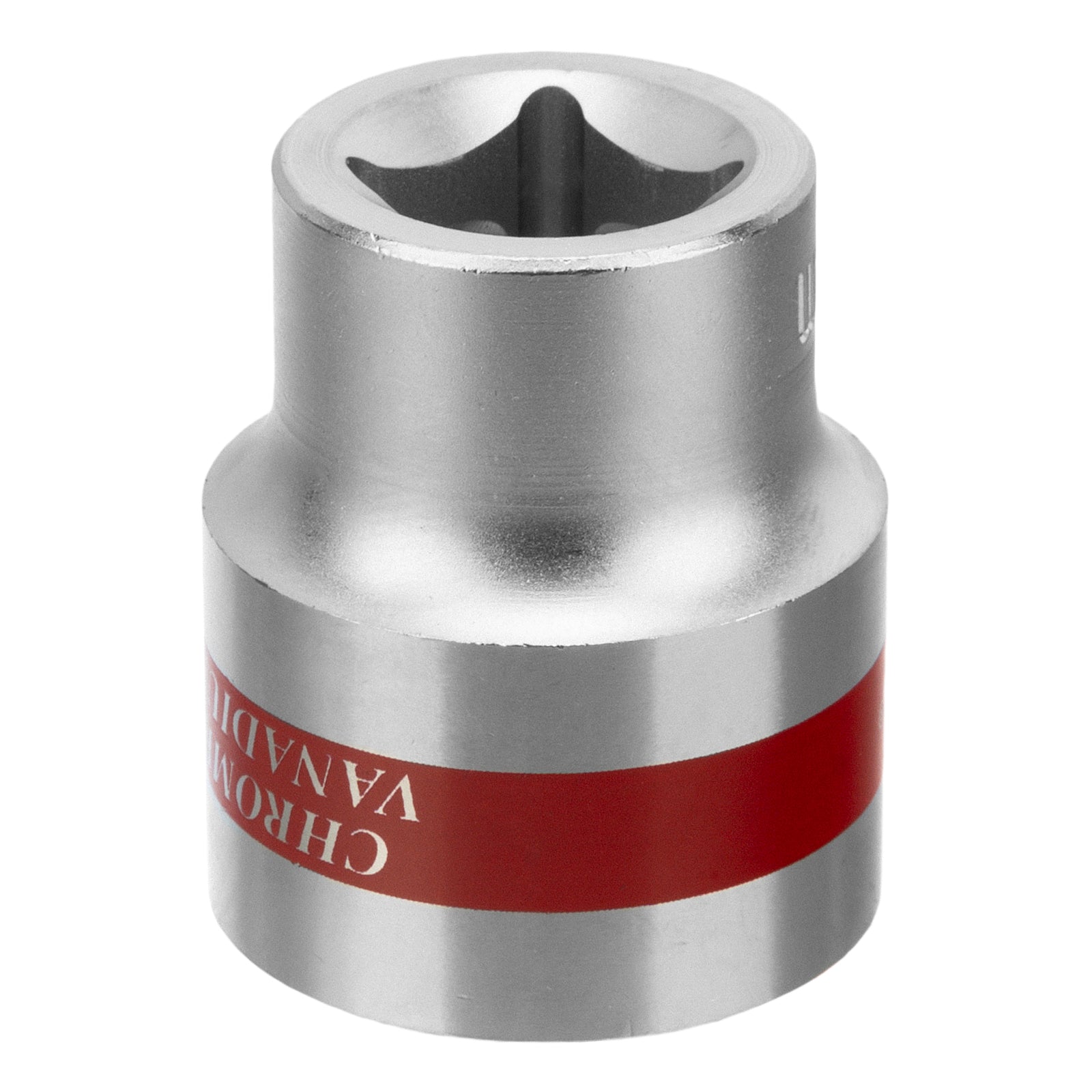 Вложка, 1/2", 23 мм, шестостенна, CrV, хромирана MTX