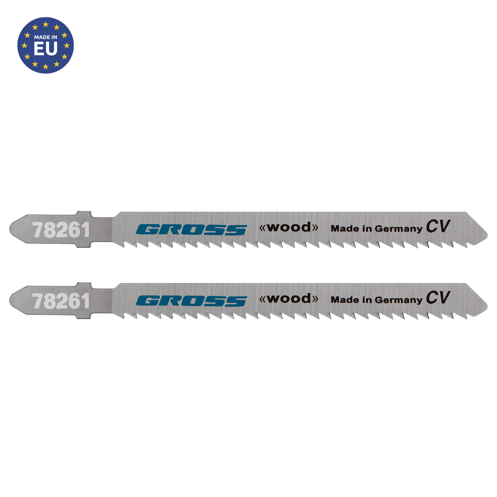 Ножове за прободен трион за дърво, 2 бр. (3102-T101BR) Gross