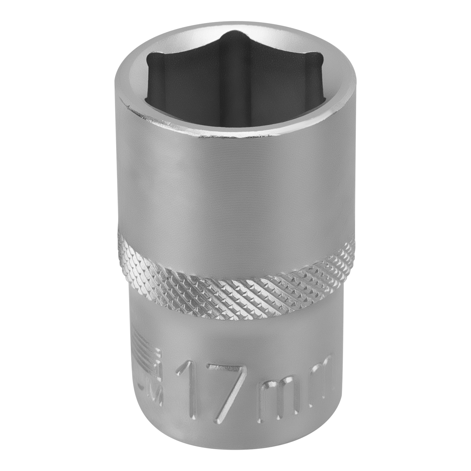 Вложка 17 мм, 6-стенна, CrV, 1/2"  STELS