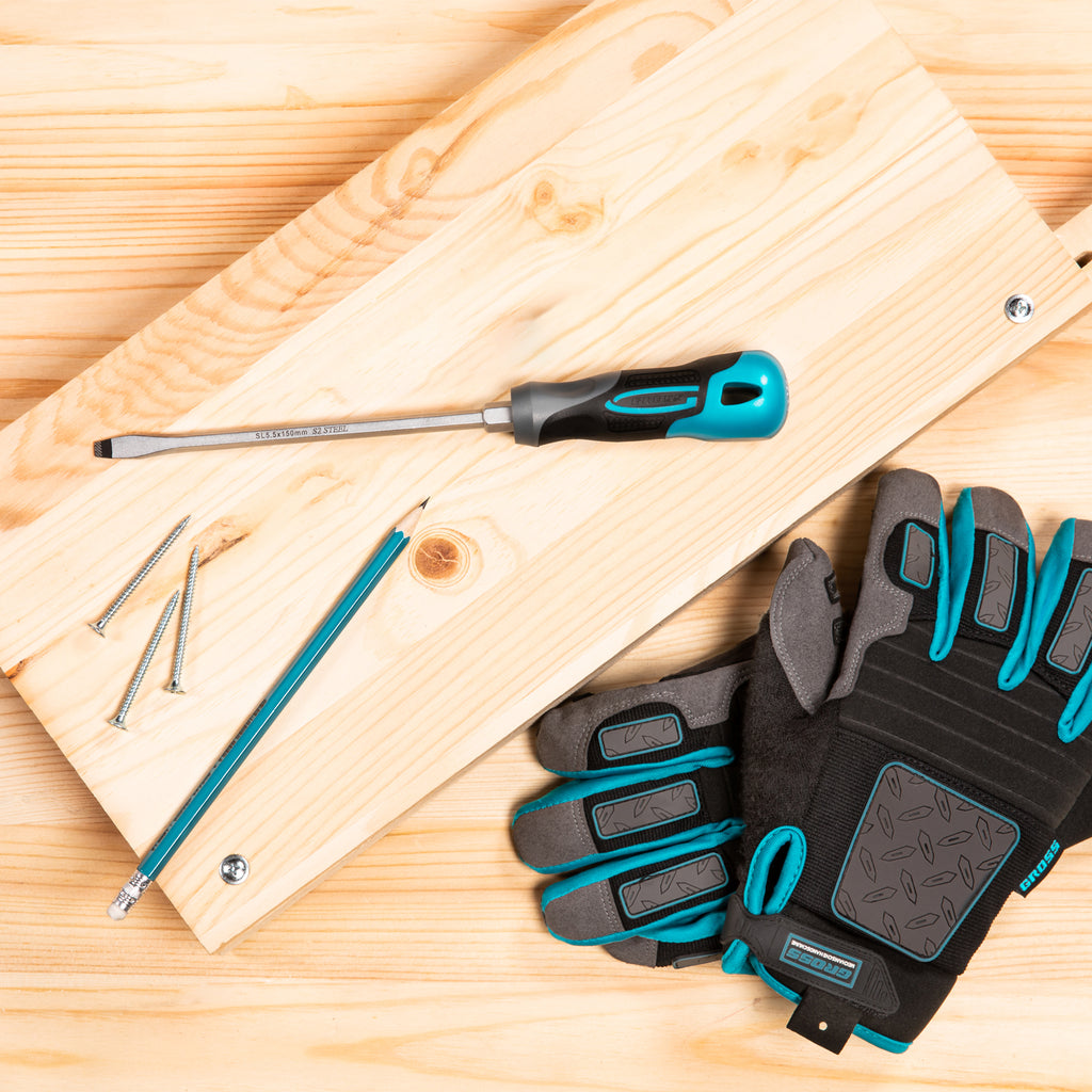 Отвертка SL5,5 х 150 мм, стомана S2, трикомпонентна дръжка Gross