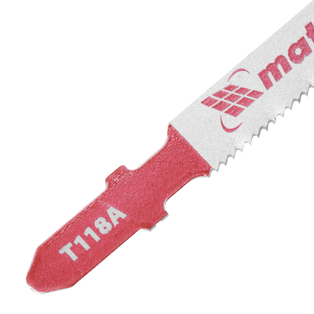 Ножове за електрически прободен трион, за метал 3 бр. T118A, 50 x 1,2 мм, HSS //MTX Professional