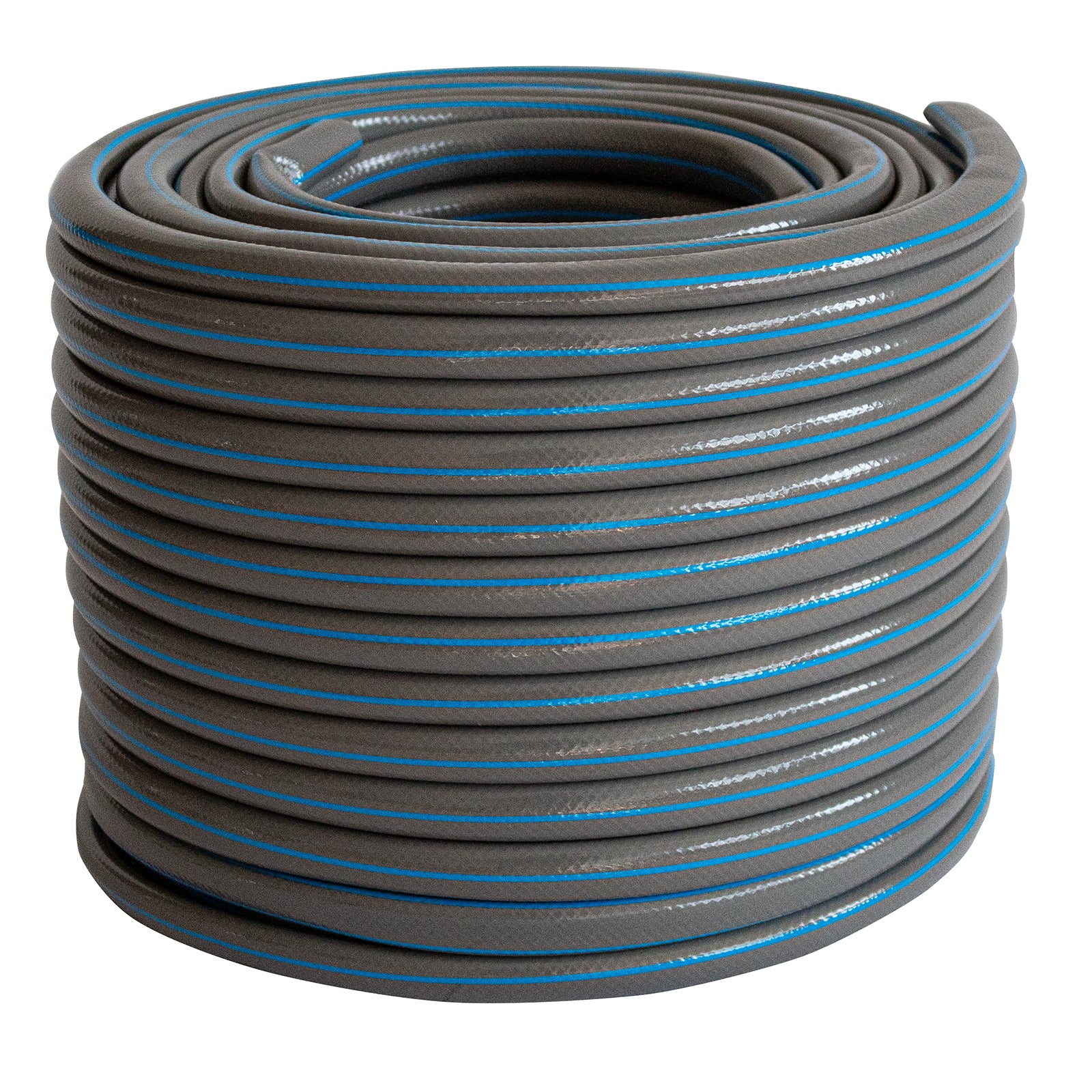Маркуч за поливане подсилен 1/2 ", 50 м, 4 слоя, без фталати, сив Palisad
