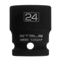 Вложка ударна, шестостенна 24 мм, 1/2", CrMo Stels