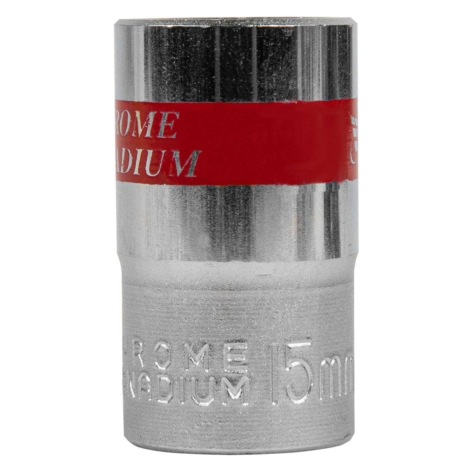 Вложка, 1/2", 15 мм, 12-стенна, CrV, хромирана MTX