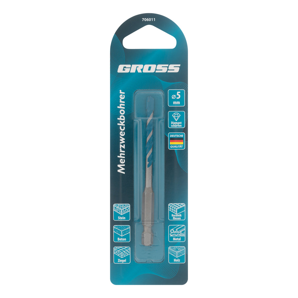 Свредло за бетон, Multipurpose PRO, 5мм GROSS