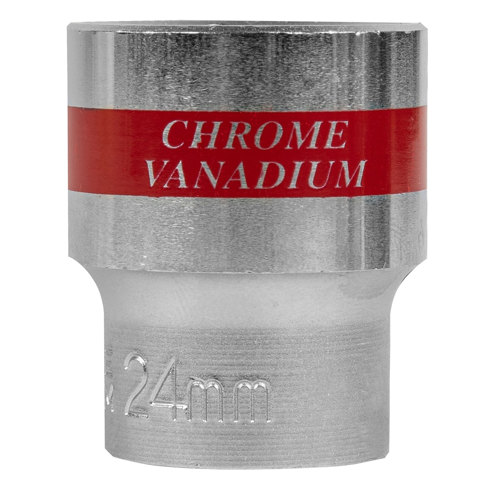 Вложка, 1/2", 24 мм, шестостенна, CrV, хромирана MTX