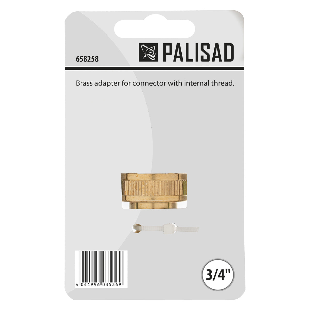 Адаптер за кран, вътрешна резба  3/4", месингов PALISAD