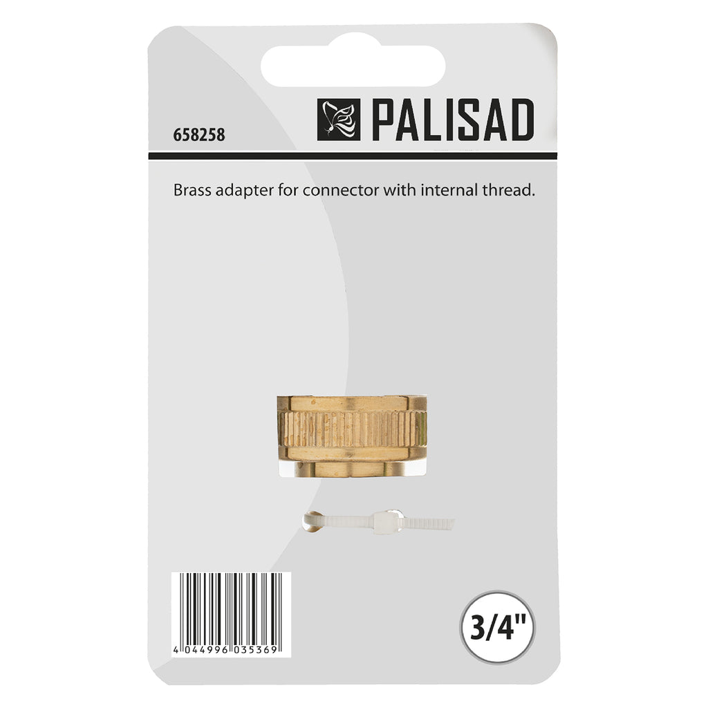 Адаптер за кран, вътрешна резба  3/4", месингов PALISAD