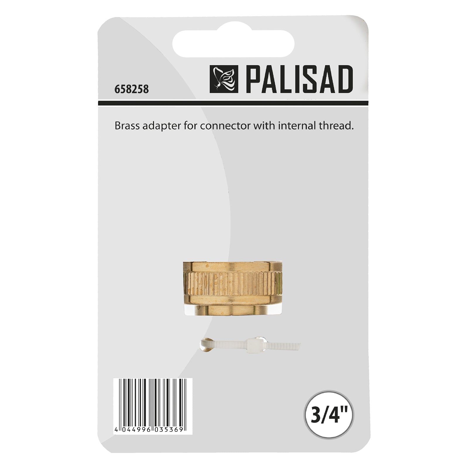 Адаптер за кран, вътрешна резба  3/4", месингов PALISAD