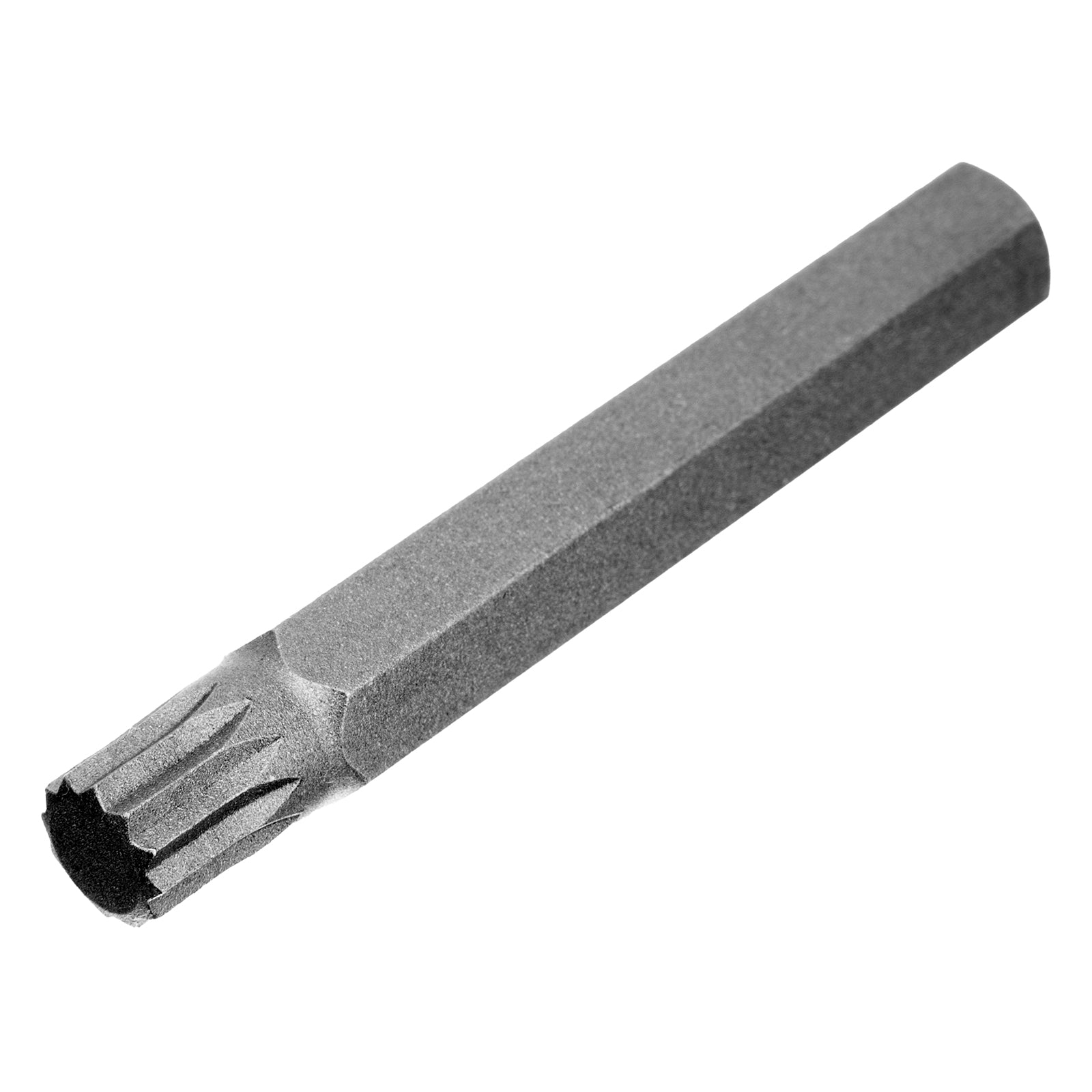 К-т битове HEX, TORX, SPLINE, шестостенна опашка, 1/2'', CrV, 42 части, пласт. кутия MTX