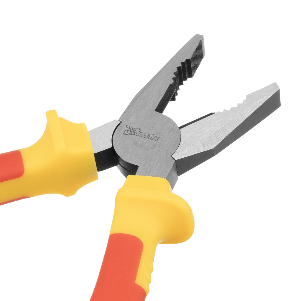 Клещи комбинирани Insulated, 180 мм, двукомпонентни дръжки MTX