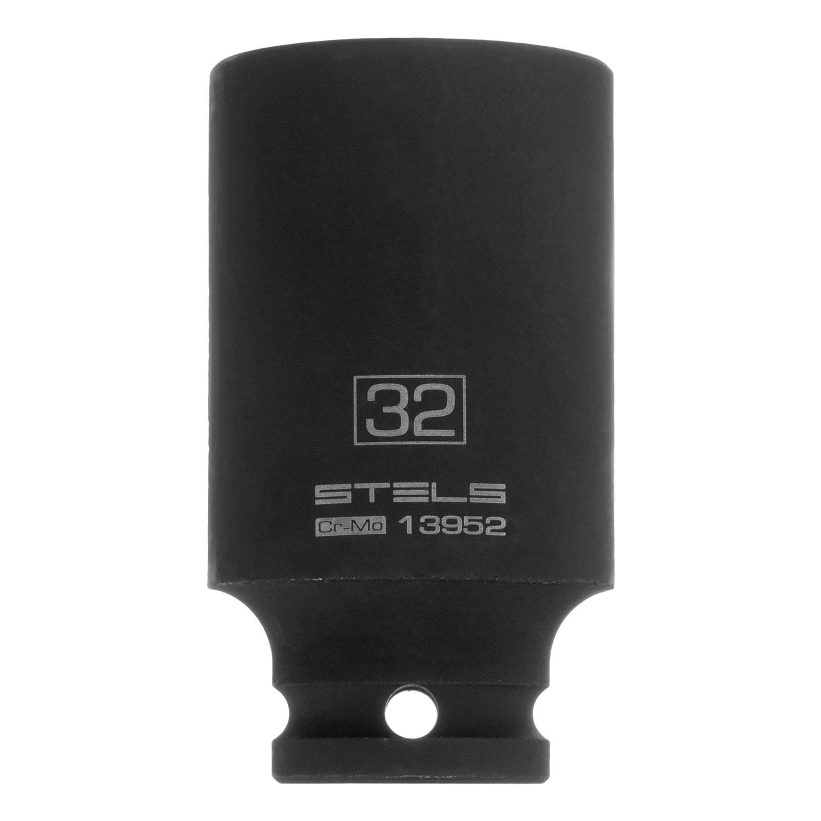 Вложка ударна, удължена, 6-стенна 32 мм, 1/2", CrMo  STELS
