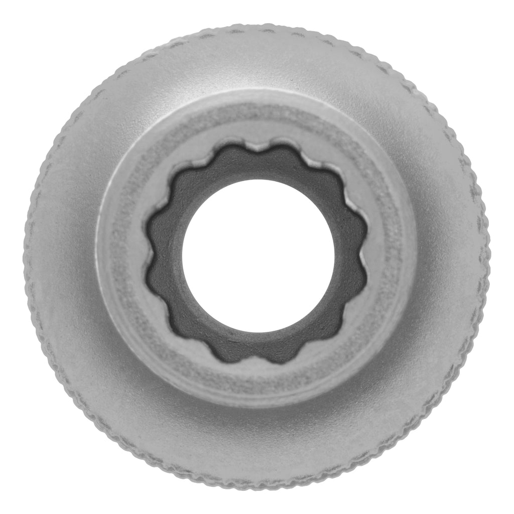 Вложка 9 мм, 12-стенна, CrV, 1/2", хромирана  STELS