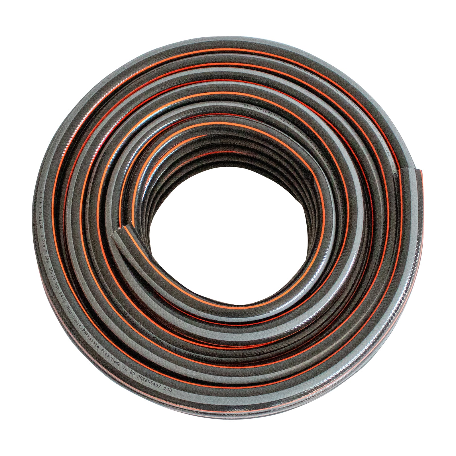Маркуч за поливане подсилен 3/4 ", 30 м, 4 слоя, без фталати, черен Palisad