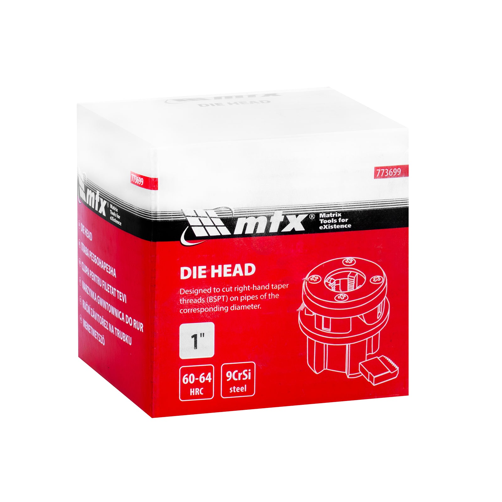 Глава резбонарезна 1" MTX