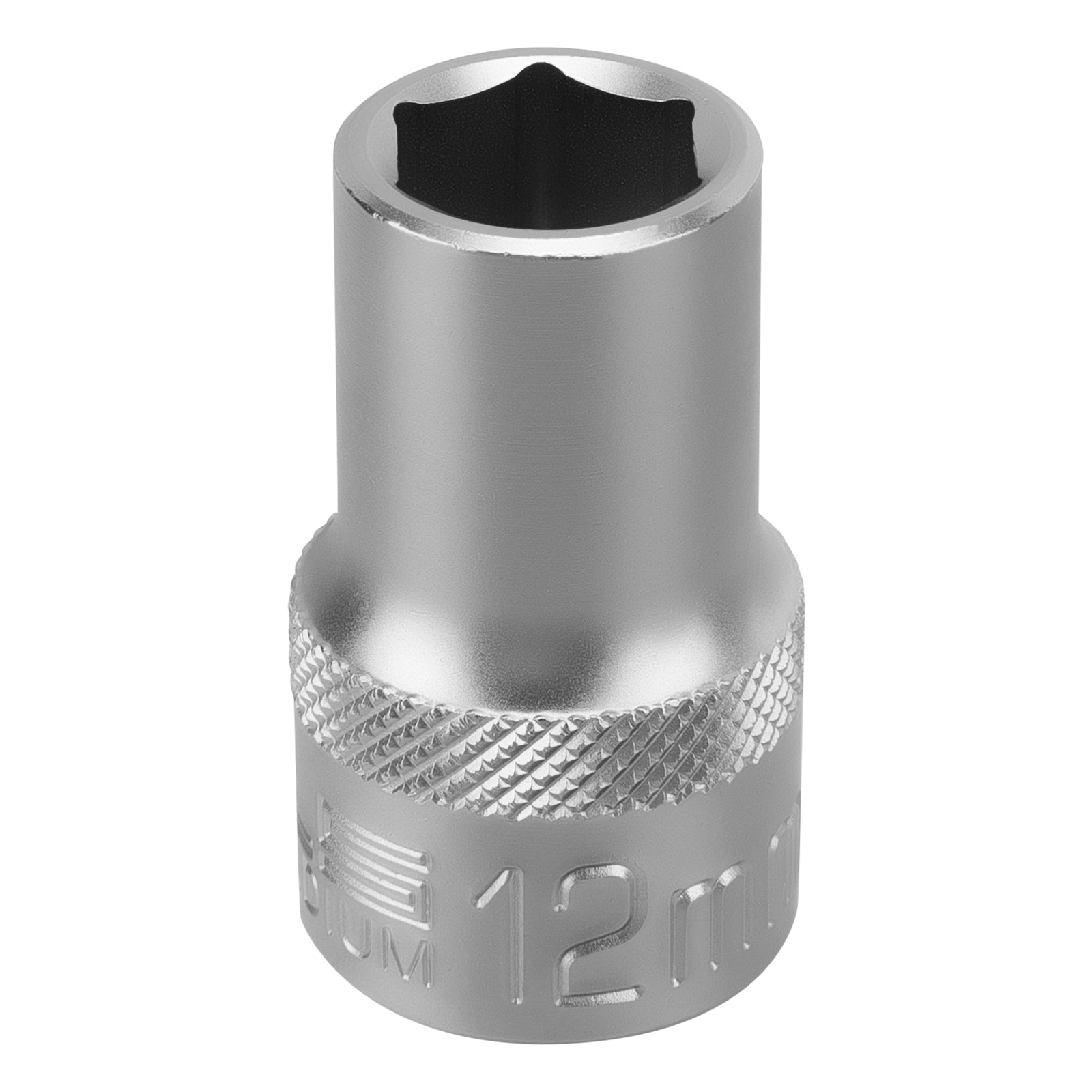 Вложка ударна, удължена, 12 мм, 6-стенна, CrV, 1/2"  STELS